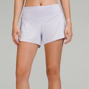 LULULEMON Speed Up Mid Rise Lined Shorts 4"